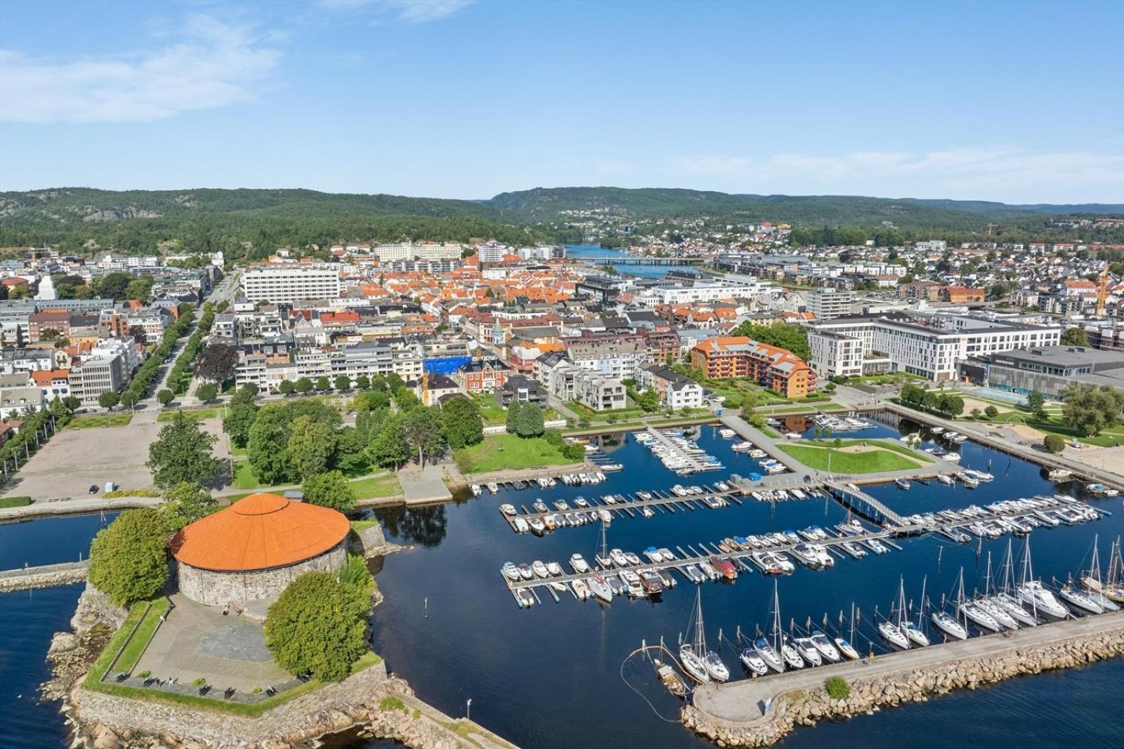 Kristiansand, Bystranda 59M2, 2 Soverom, 6 Senger Apartment ภายนอก รูปภาพ